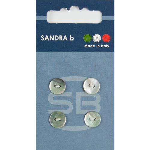 Parelmoer knopen 2 gaats 10 mm