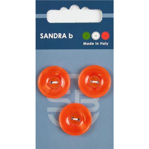 Unigekleurde knopen 2 gaats 20 mm