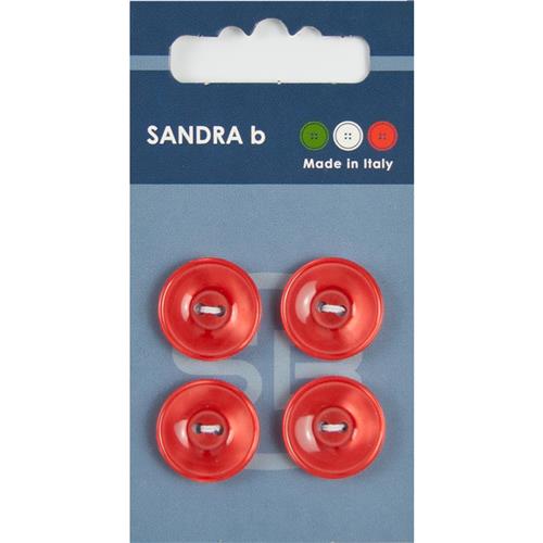 Unigekleurde knopen 2 gaats 18 mm