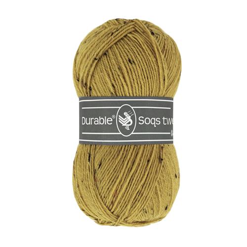 Soqs Tweed - Golden Olive - 2145