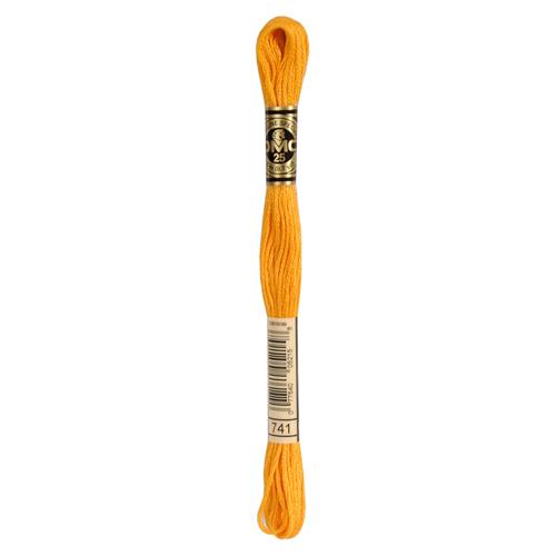 DMC Splijtzijde - Oranje - 741