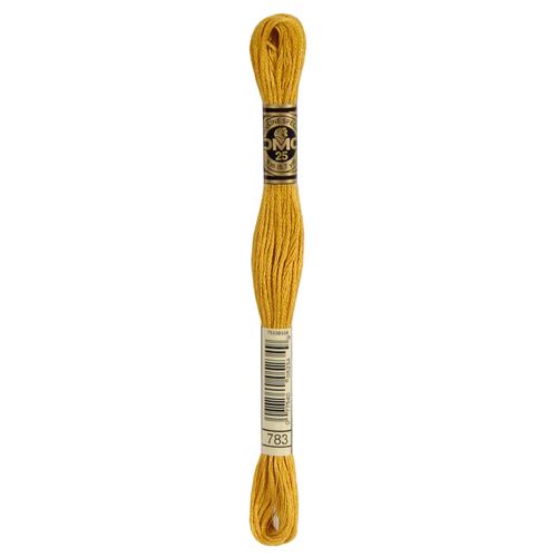 DMC Splijtzijde - Mosterdgeel - 783
