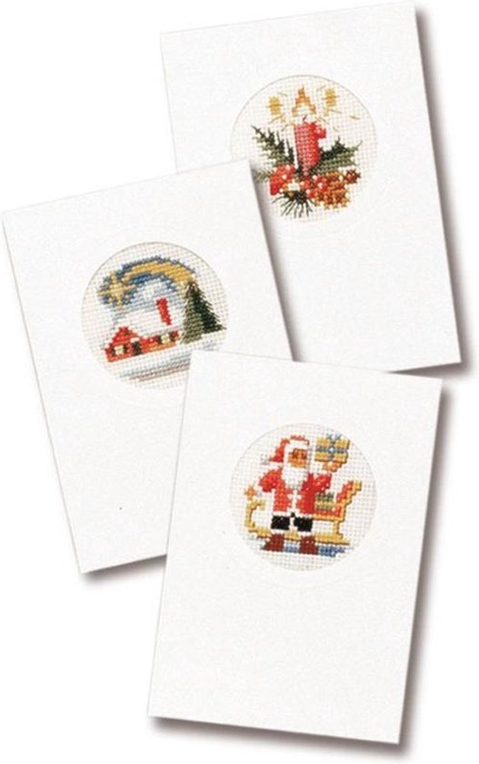Pako Kerstkaarten - Borduurpakket