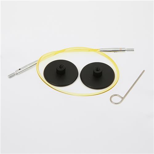 KnitPro Verwisselbare Kabel - Yellow Cable - 40cm