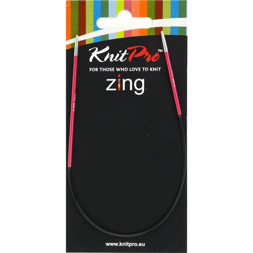 Rondbreinaald - KnitPro Zing - 2.0 mm 25 cm