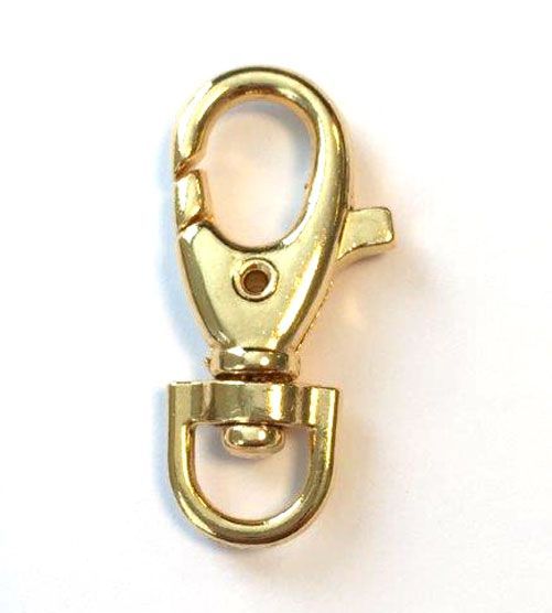 Karabijnhaak 35.0mm Goudkleurig
