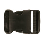 Druksluiting met zwarte gesp - 40 mm