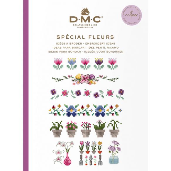 DMC Boek Ideeen om te borduren - Bloemen
