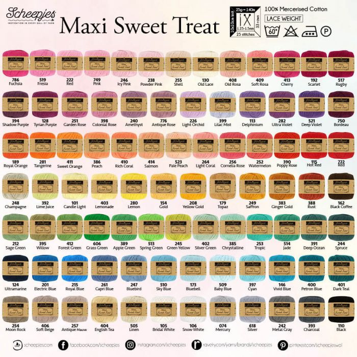 Maxi Sugar Rush - Poppy Rose - 390