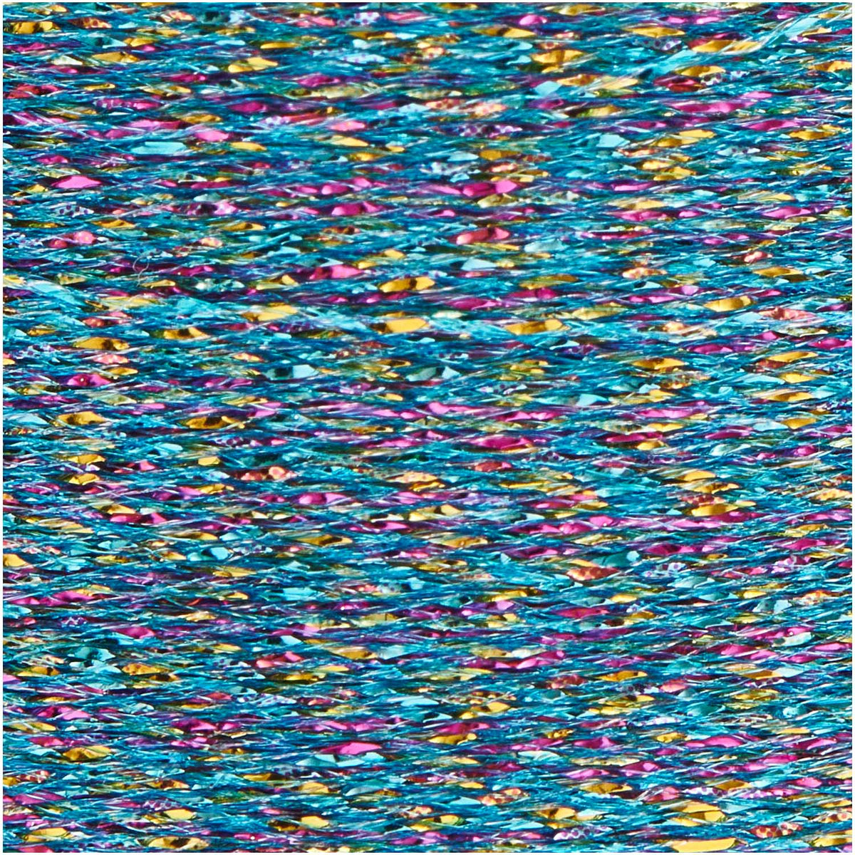 Metallic Borduurgaren - Regenboogblauw