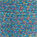 Metallic Borduurgaren - Regenboogblauw