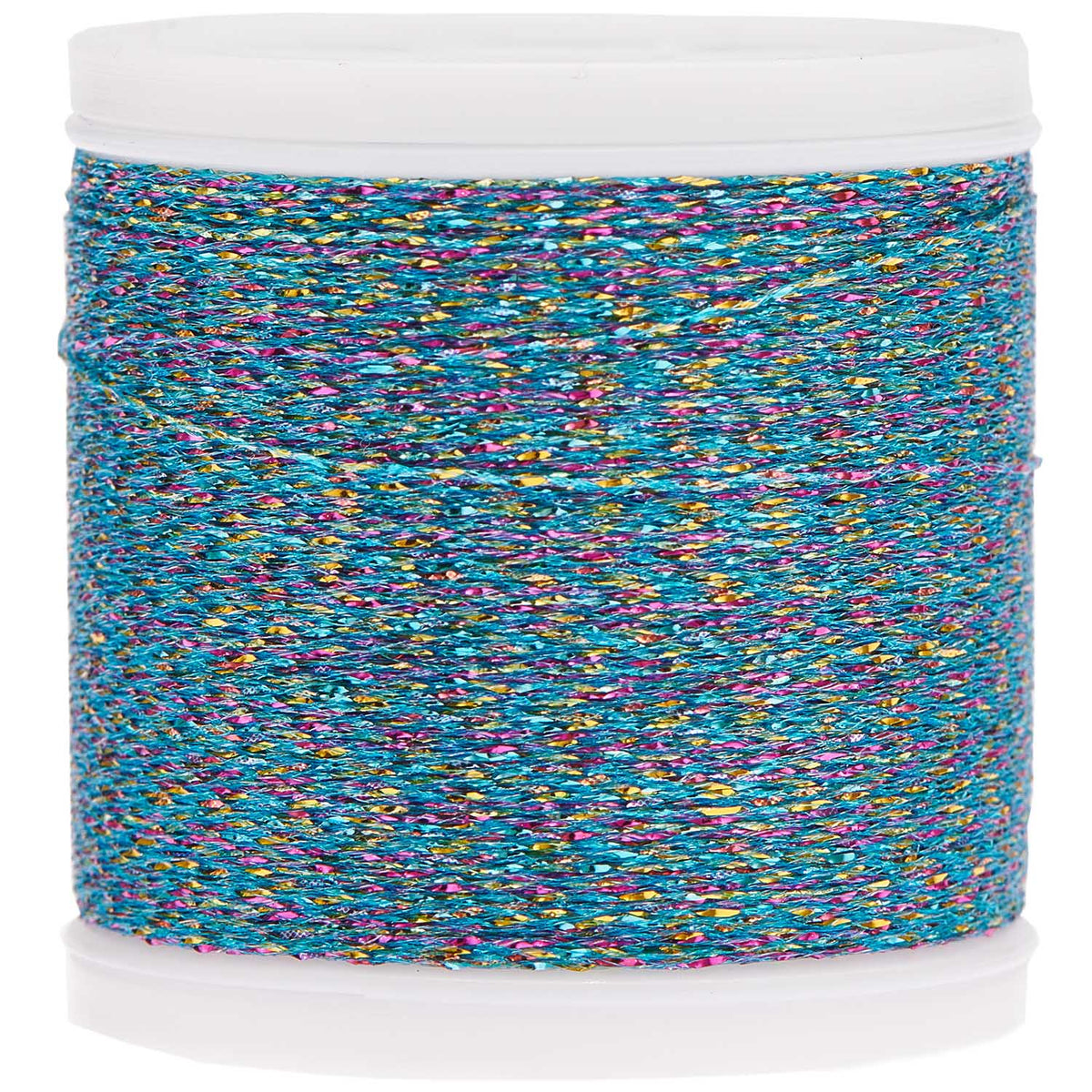 Metallic Borduurgaren - Regenboogblauw