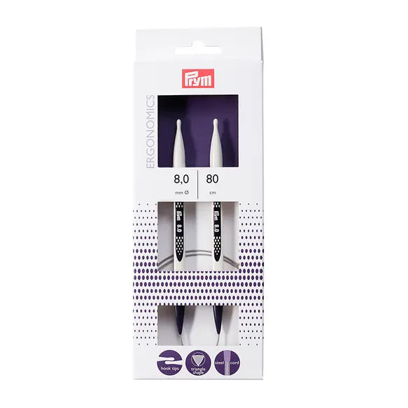 Rondbreinaald Ergonomisch - Prym - 8.00 mm 80 cm