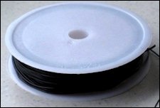 Crystaline Stretch Cord - Zwart