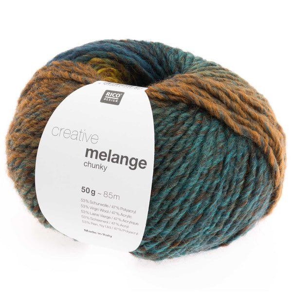 Rico Chunky - Cinnamon & Azure - 053