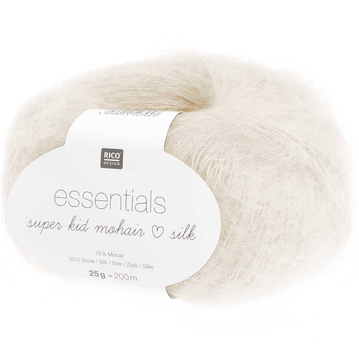 Mohair Loves Silk - White - 001