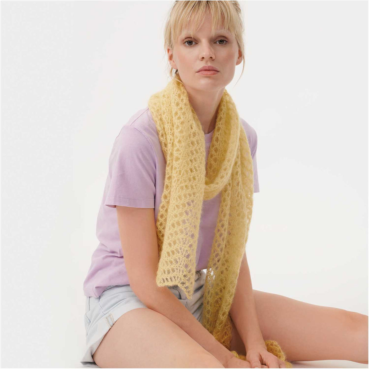 Mohair Loves Silk - Vanilla - 047