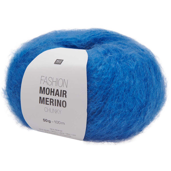 Mohair Merino Chunky - Azuur - 015