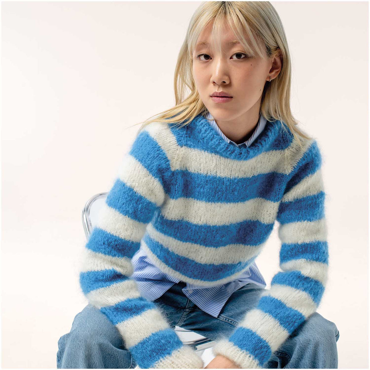 Mohair Merino Chunky - Azuur - 015