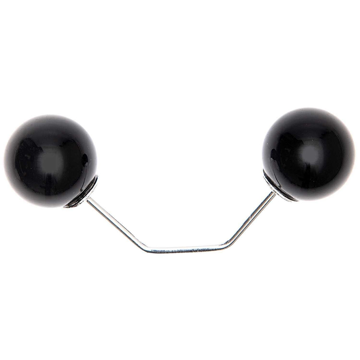 Pinspeld met zwarte knop