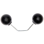Pinspeld met zwarte knop