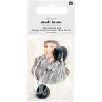 Pinspeld met zwarte knop