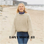 Modern Tweed Aran - Zand