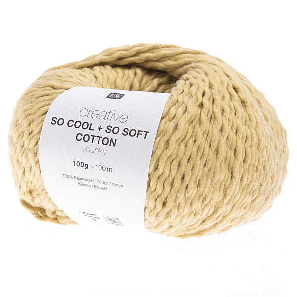 So Cool & So Soft Cotton Chunky - Yellow