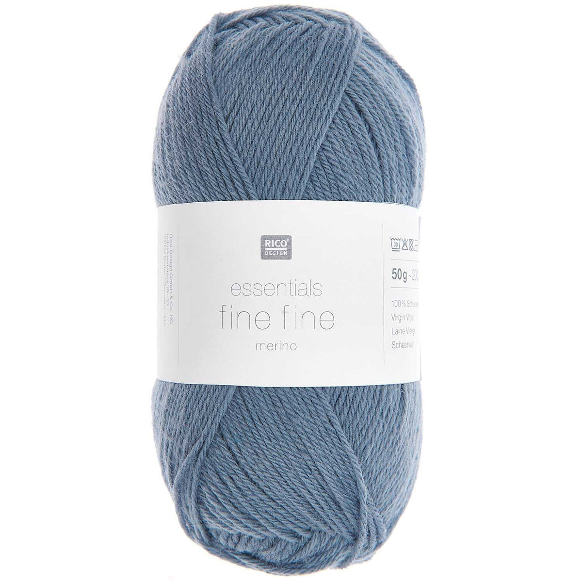 Fine Fine Merino - Pigeon Blue - 007