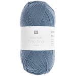 Fine Fine Merino - Pigeon Blue - 007