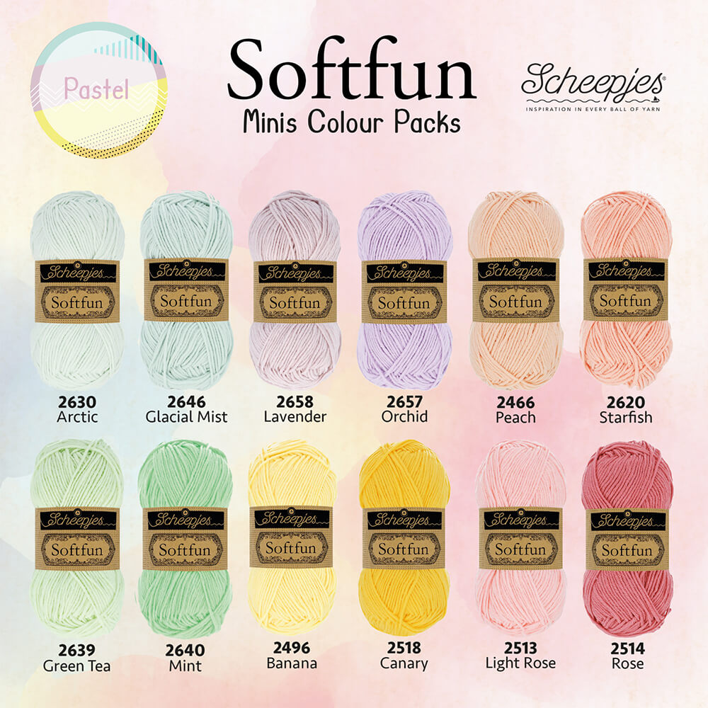 Softfun Colour Pack - Pastel