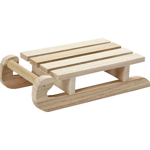 Houten slee