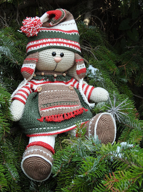 XXL Funny Kledingset Christmas Classic Girl