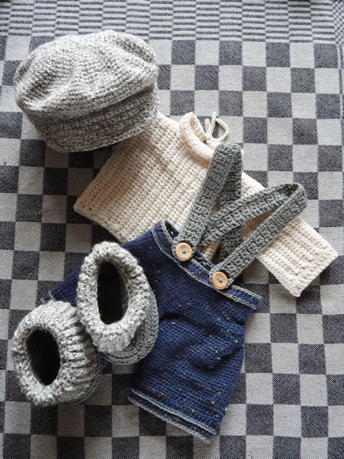 XXL Funny Kledingset Vintage Grandpa