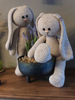 XXL Funny Bunny Basic - Faded Beige (staand of zittend)