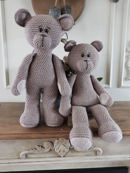 XXL Funny Bear Basic - Taupe (staand of zittend)