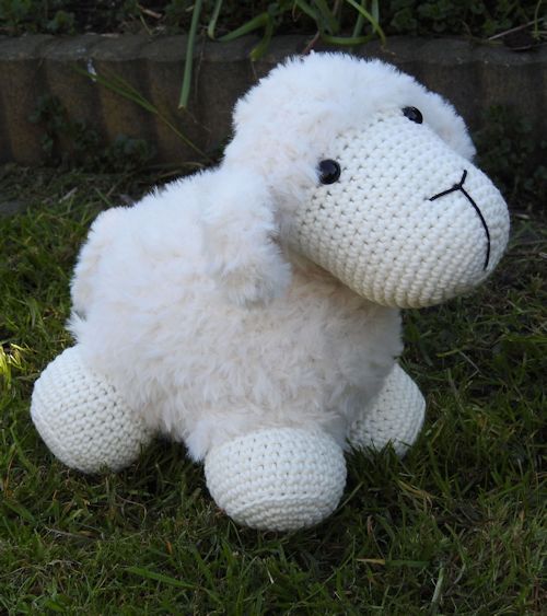Funny Furry Sheep Soft - Ivoor