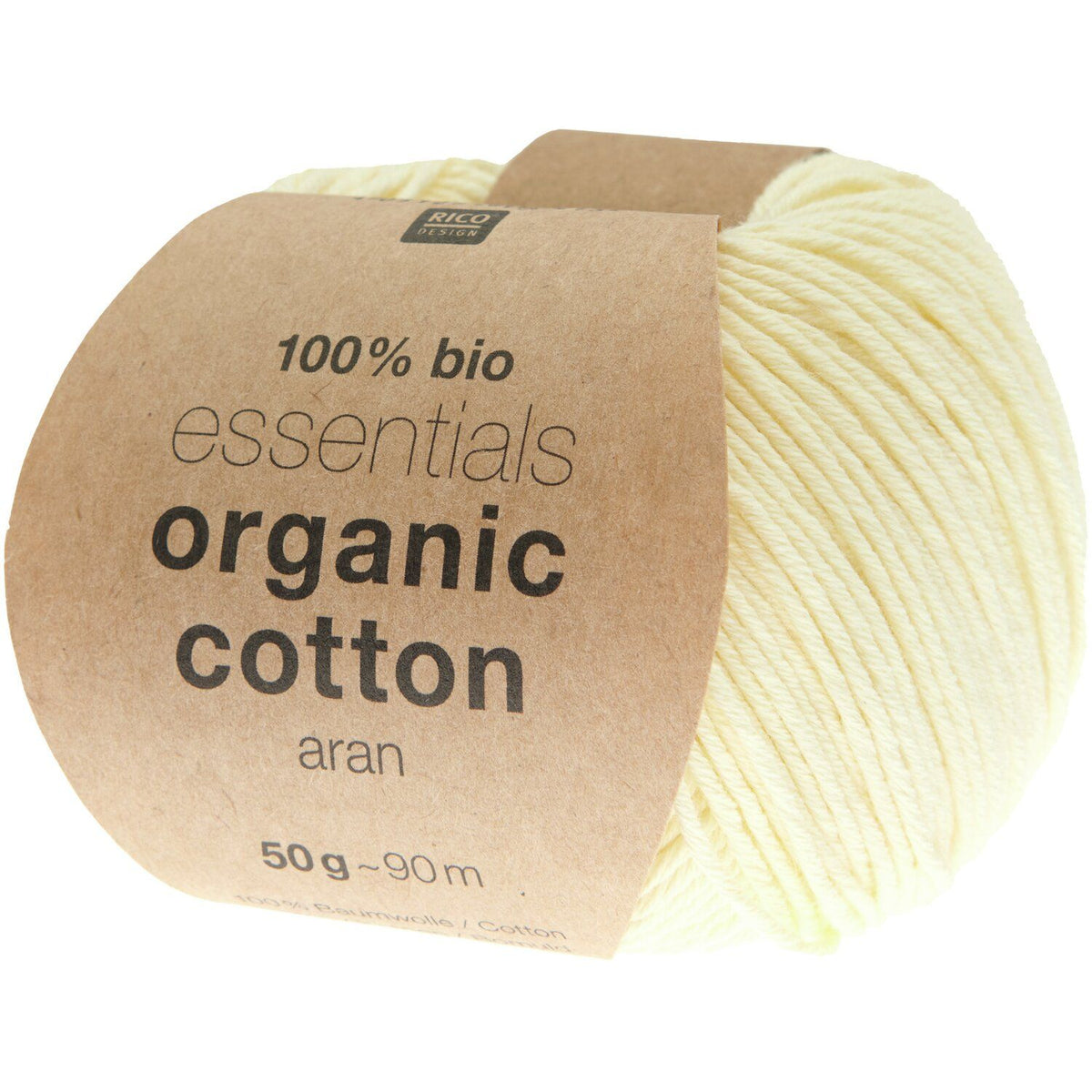 Rico Organic Cotton Aran - 003 - Vanille
