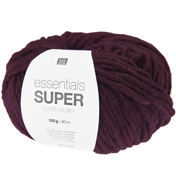 Super Super Chunky - Wijnrood