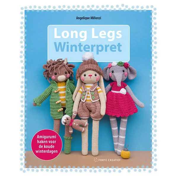 Long Legs Winterpret - Amigurumi
