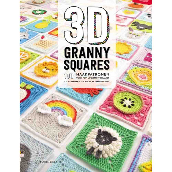 3D Granny Squares - Haakboek