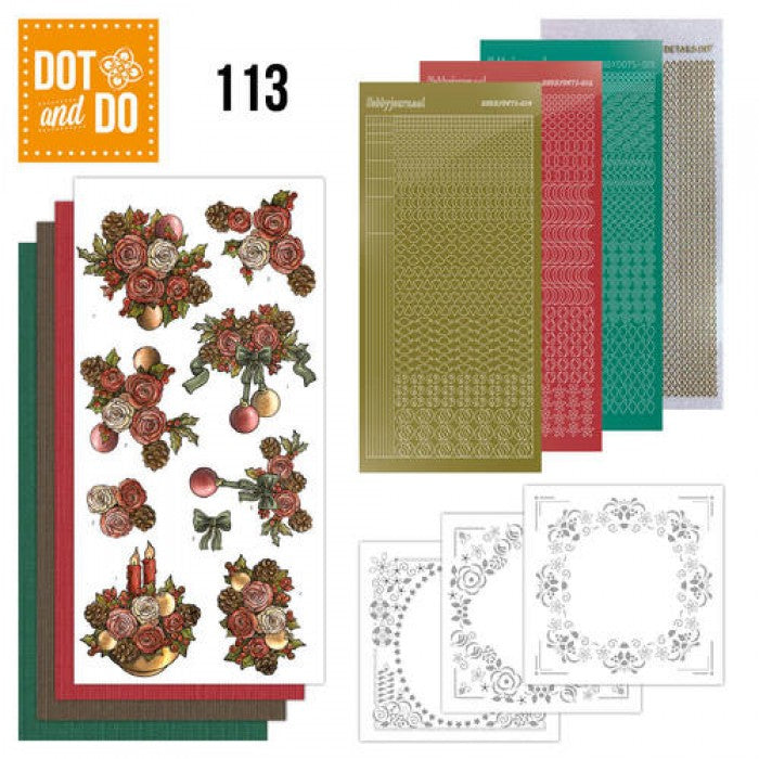 Dot & Do Set 113 - Christmas Flowers