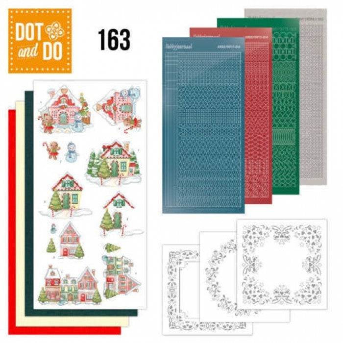 Dot & Do Set 163 - Schattige huisjes