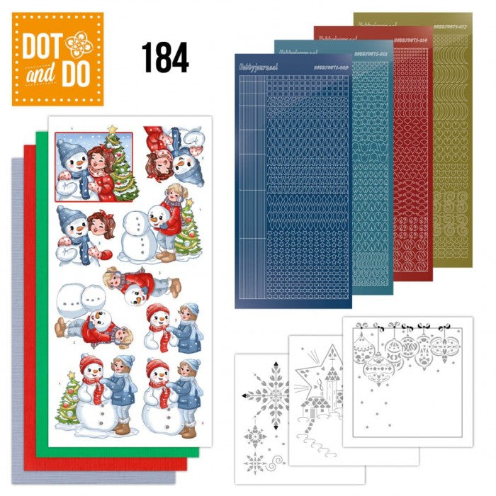 Dot & Do Set 184 - Christmas Bubbly Girls