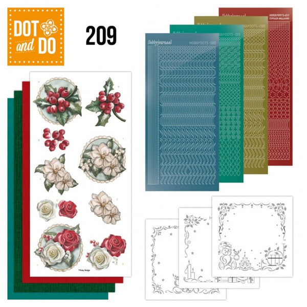 Dot & Do Set 209 - Winterflowers