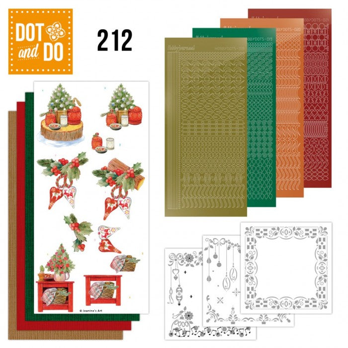 Dot & Do Set 212 - Christmas Cottage