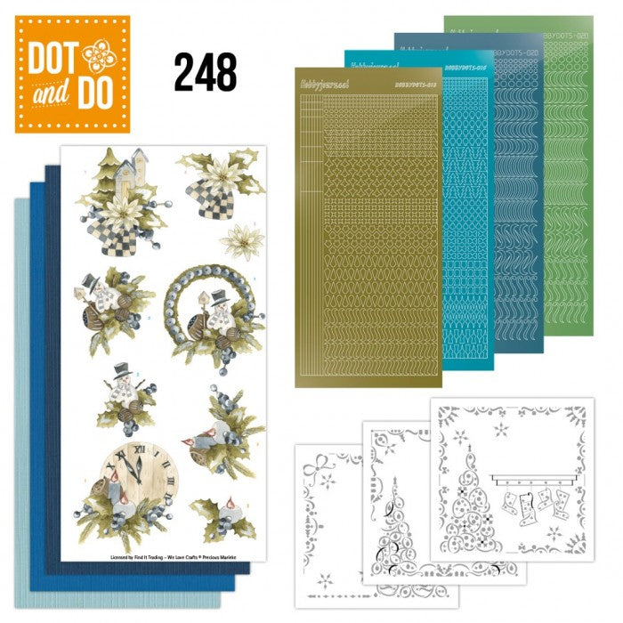Dot & Do Set 248 - Christmas Blues