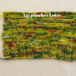 Egyptische Lotus - Handgeverfd