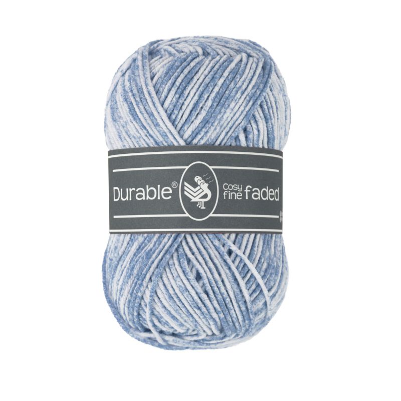 Cosy Fine Faded - Blue Grey - 289