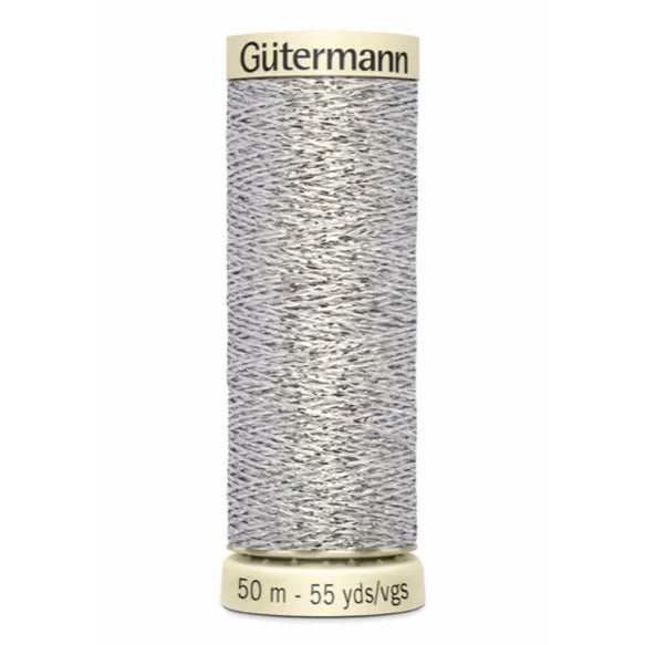 Gütermann Metallic Naaigaren - Zilver - 041
